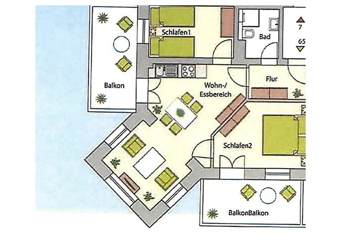Apartment Baltic Sun W6 In Der Sonneck *
